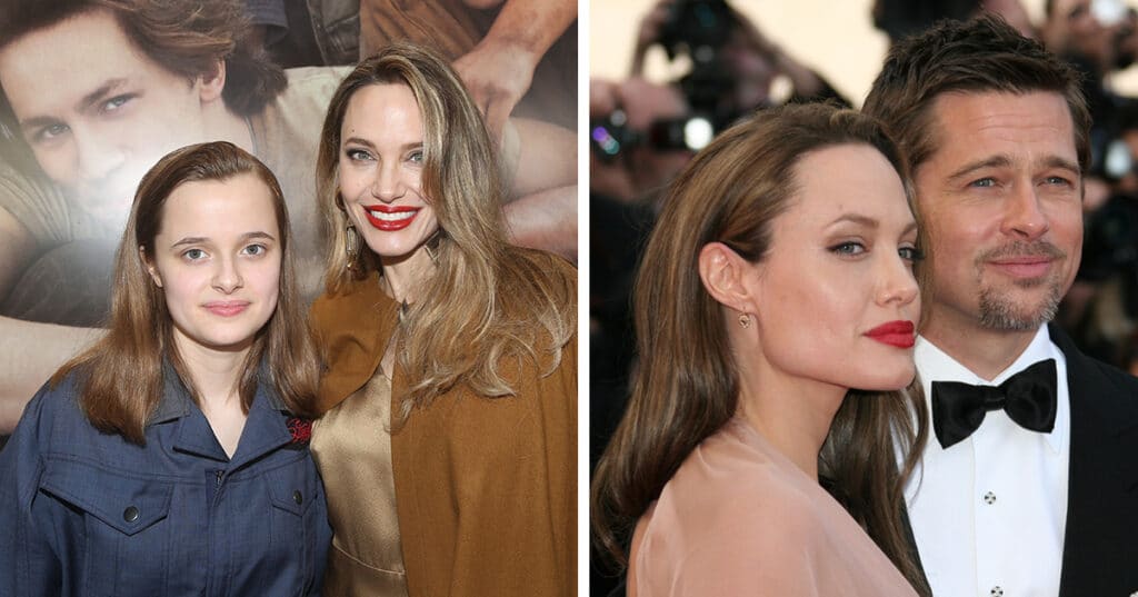 Angelina Jolie and Brad Pitt’s 15-year-old daughter Vivienne appears to drop dad’s last name