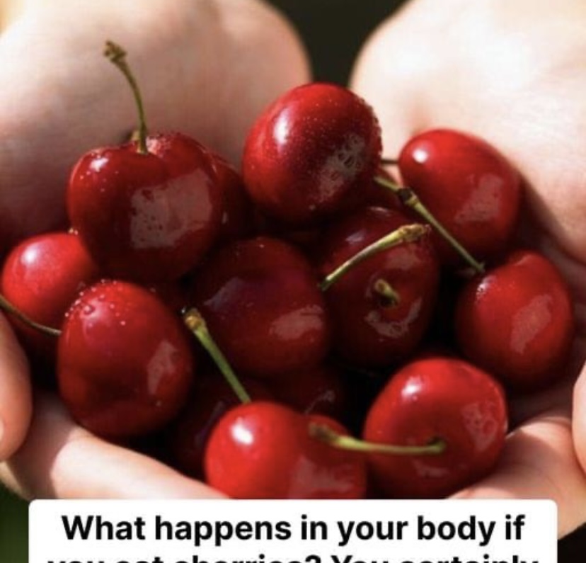 The Health Benefits of Cherries: What Happens in Your Body???